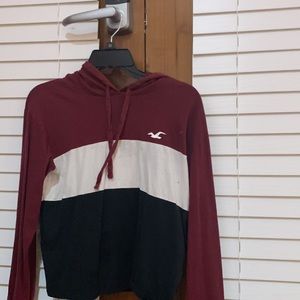 Hollister 3 colored hoodie